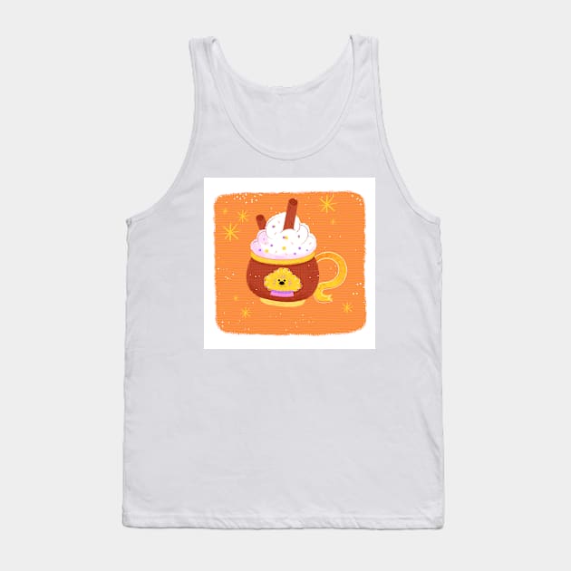 Hot Cocoa Tank Top by Laetitia Levilly